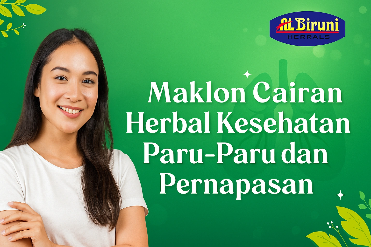 Maklon Cairan Herbal Kesehatan Paru-Paru dan Pernapasan